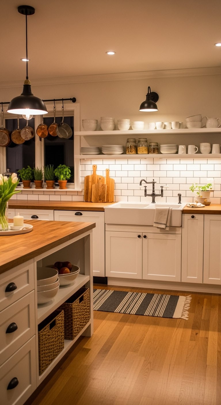 shaker kitchen with elegance