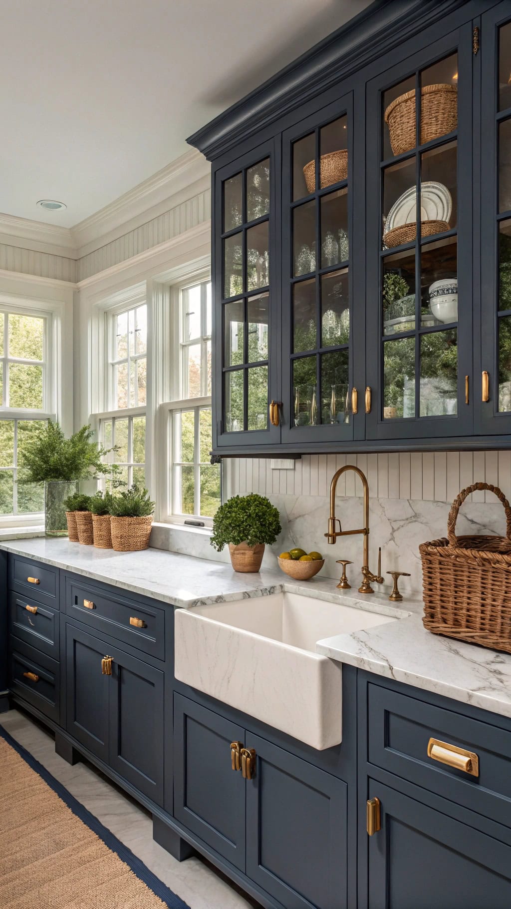 colonial charm in kitchens