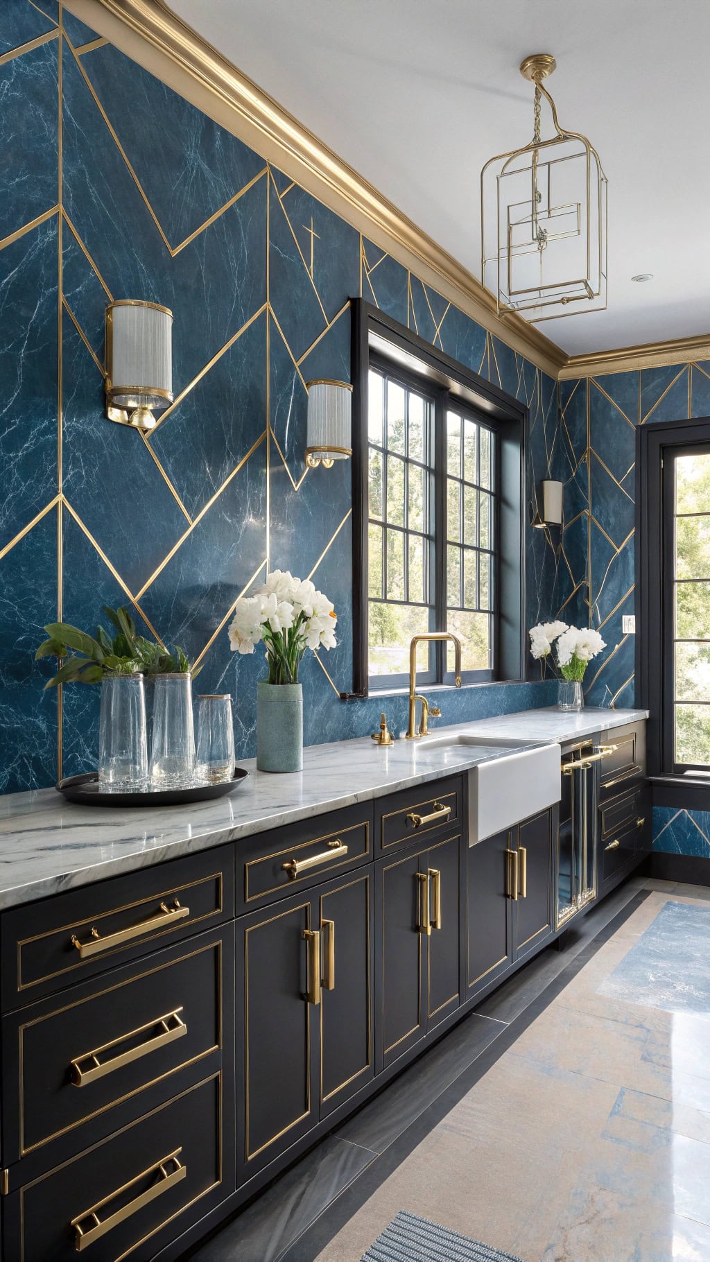 glamorous art deco elegance