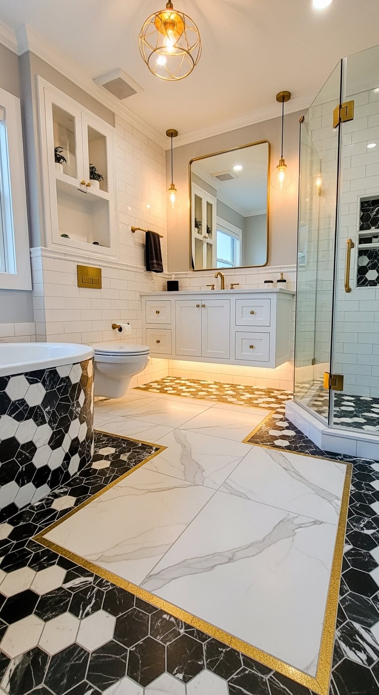 designer border frames floor