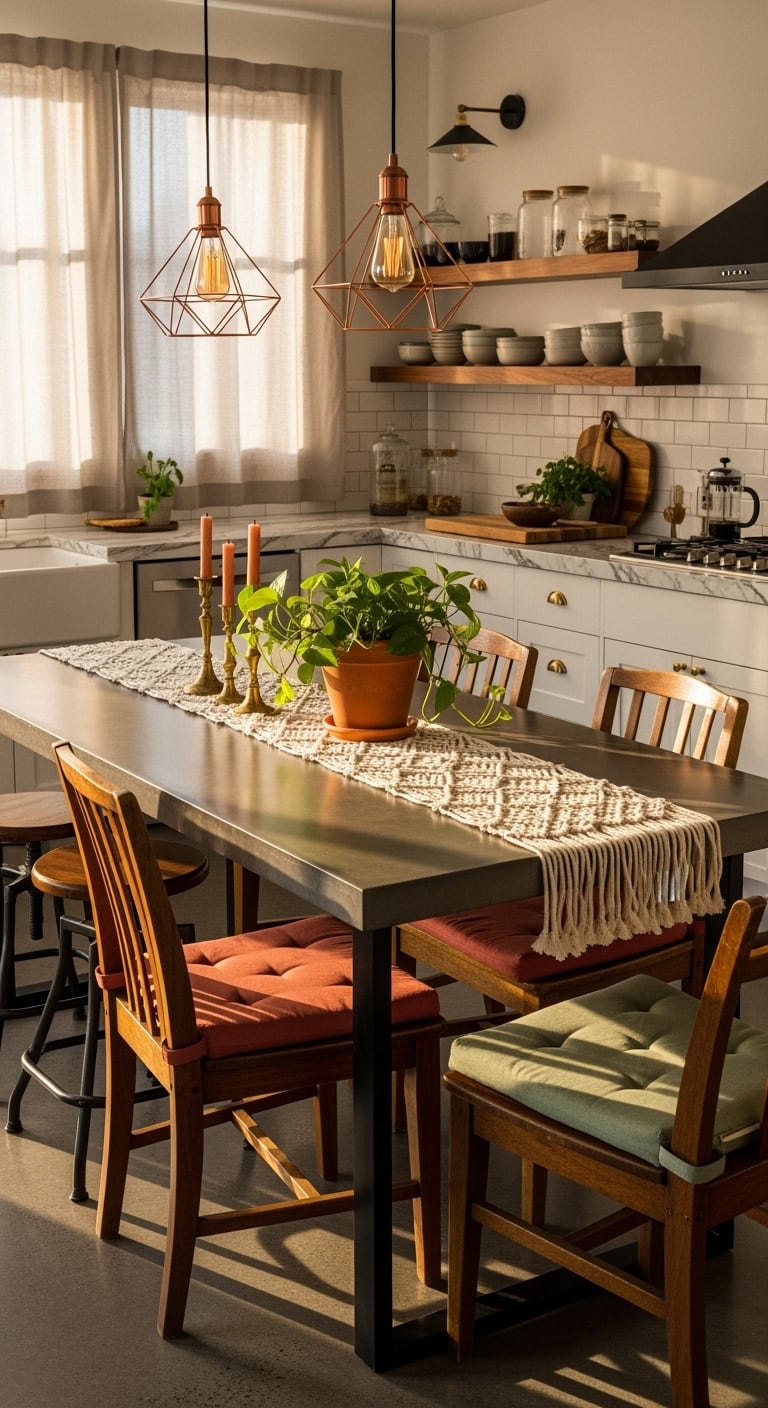 modern industrial concrete kitchen