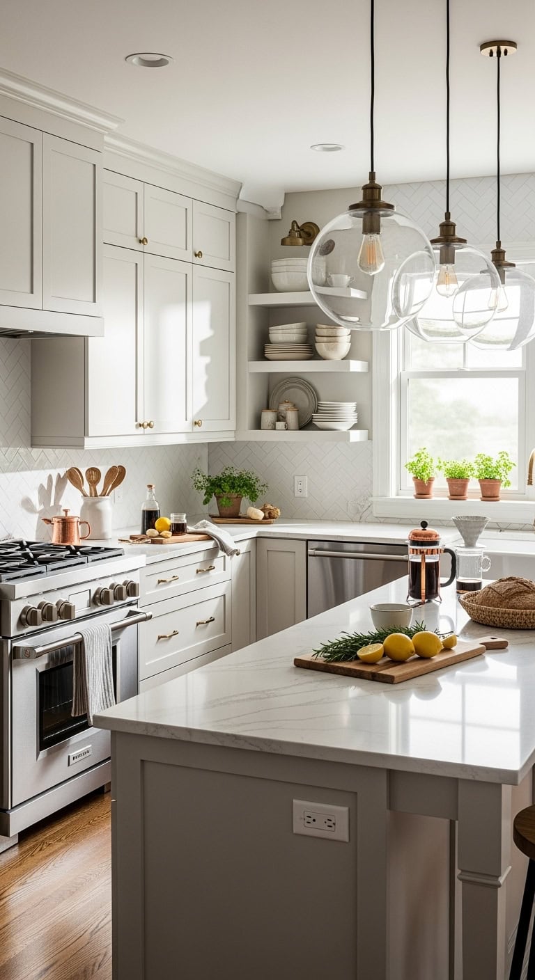 understated kitchen island pendant lighting