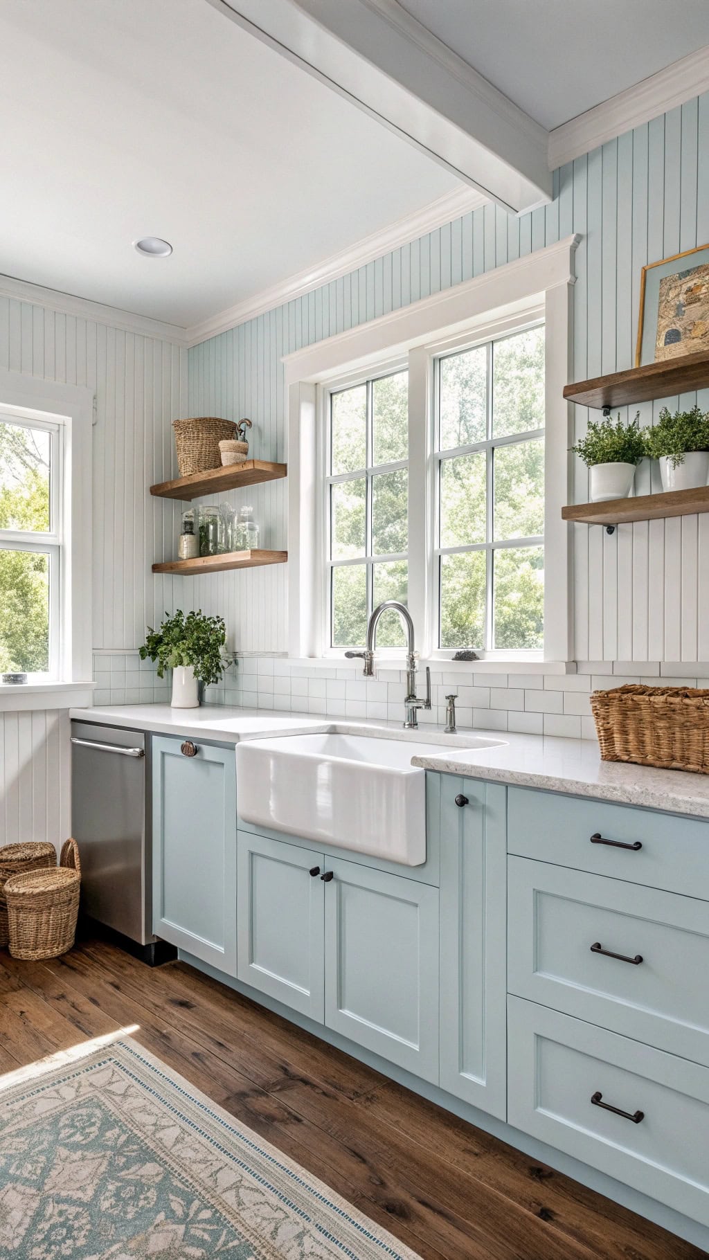 elegant wainscoting with charm