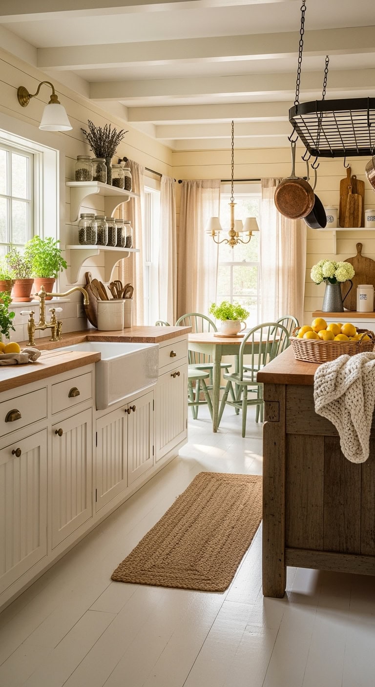 cottage kitchen farmhouse charm