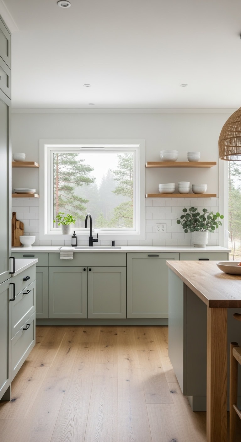 soothing nordic color palette harmony