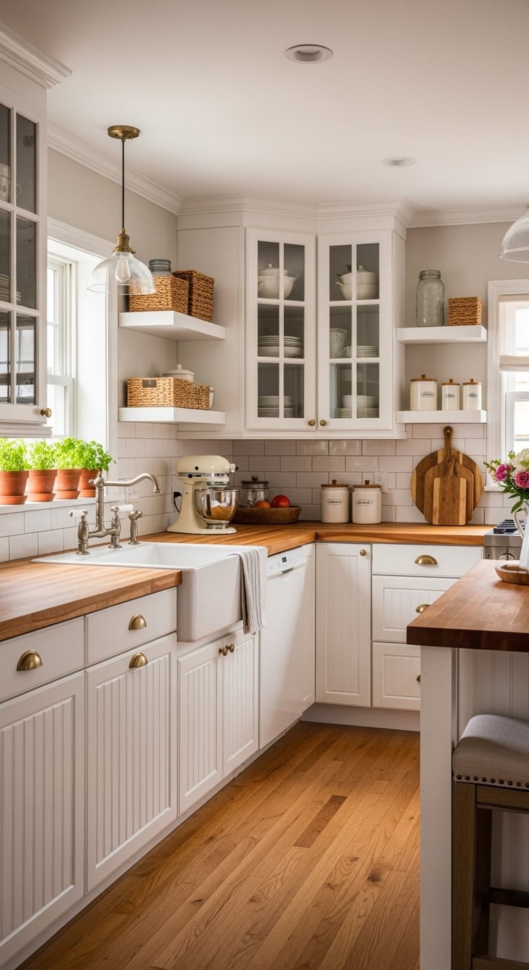 charming coastal kitchen design