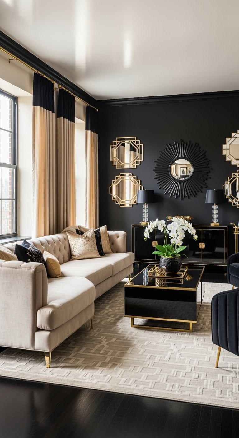 old hollywood champagne velvet glam