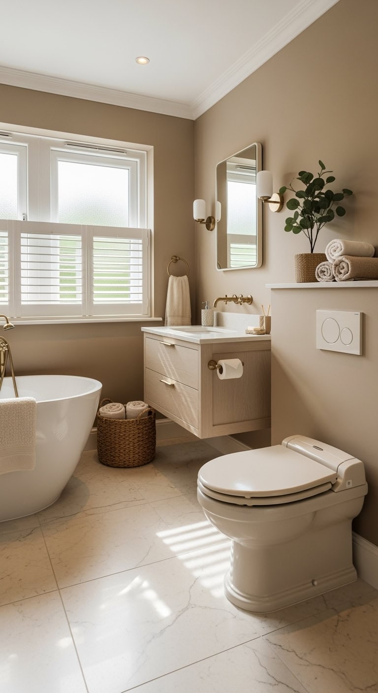 cream colored toilet tank lid upgrades