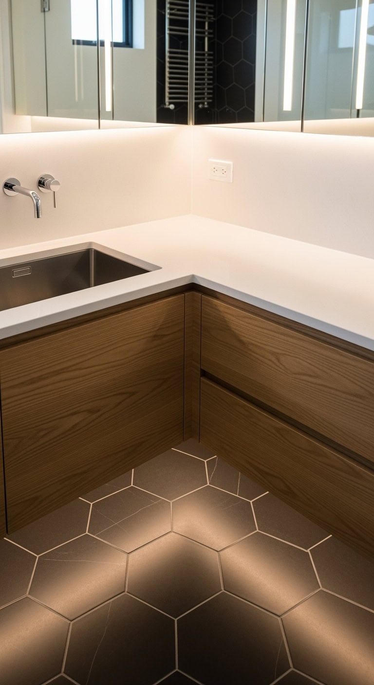 sleek sophisticated black stainless undermount beauty