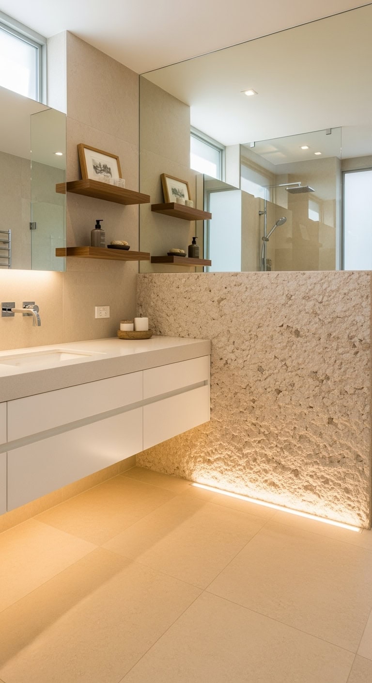 earthy textured warm tranquil