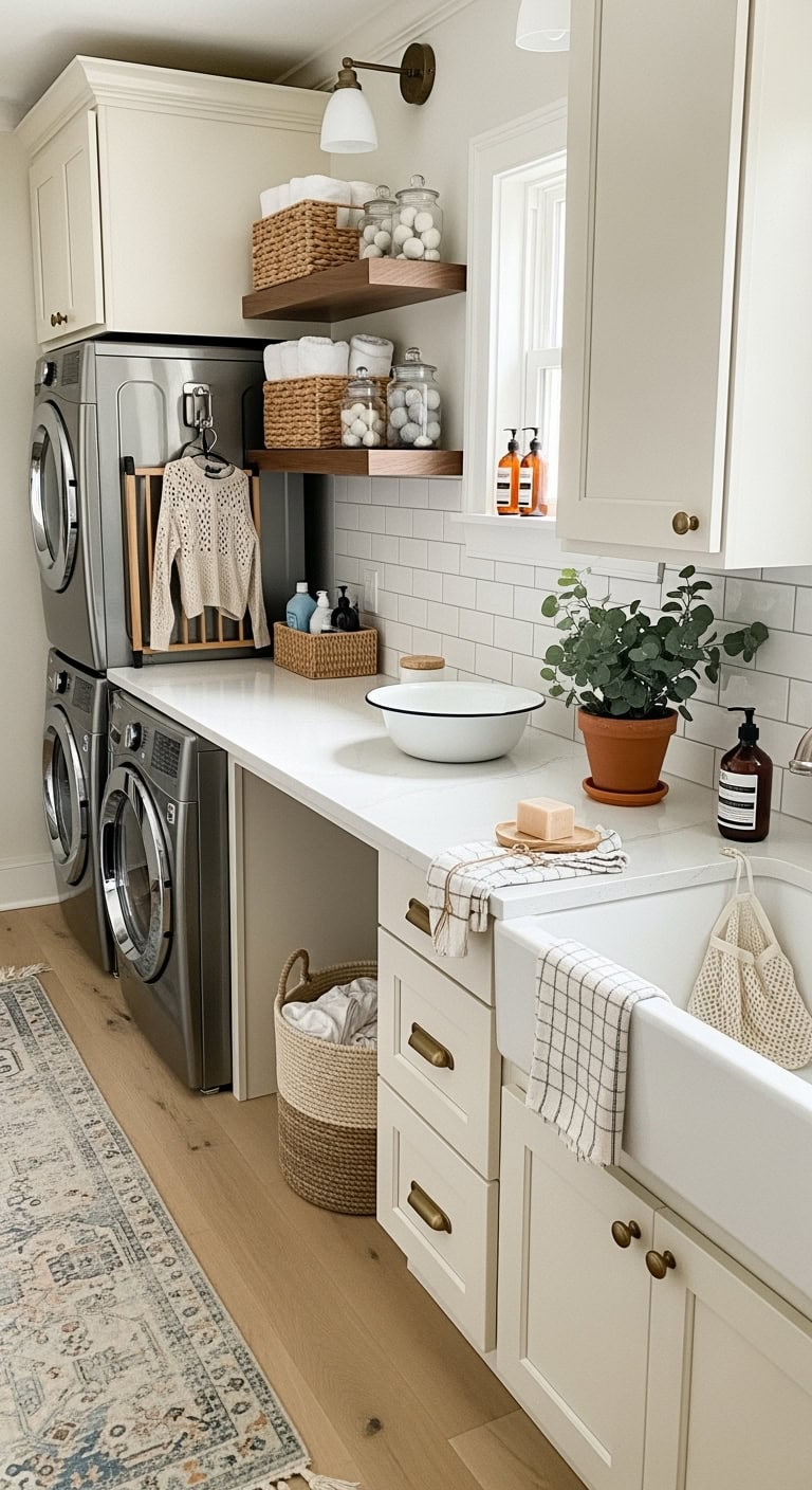 energy efficient eco friendly stackable laundry