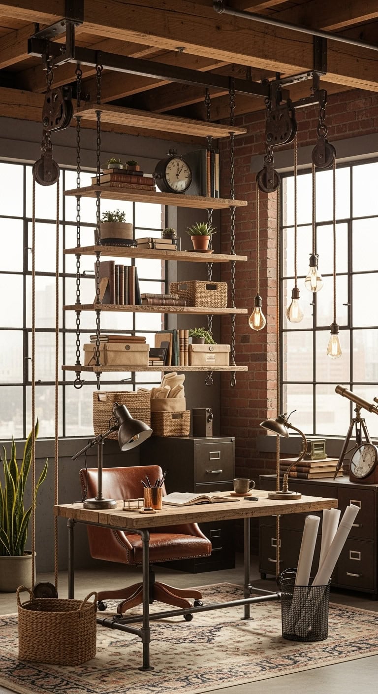 industrial rustic cozy charm