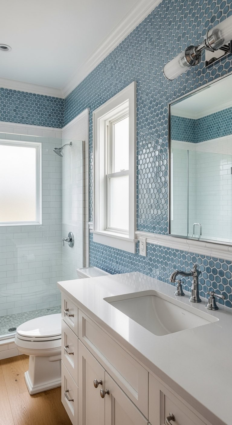 dreamy textured dramatic sophisticated backsplash