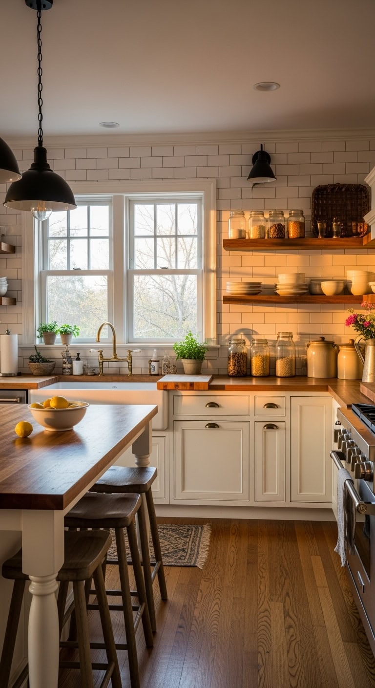 farmhouse kitchen design essentials