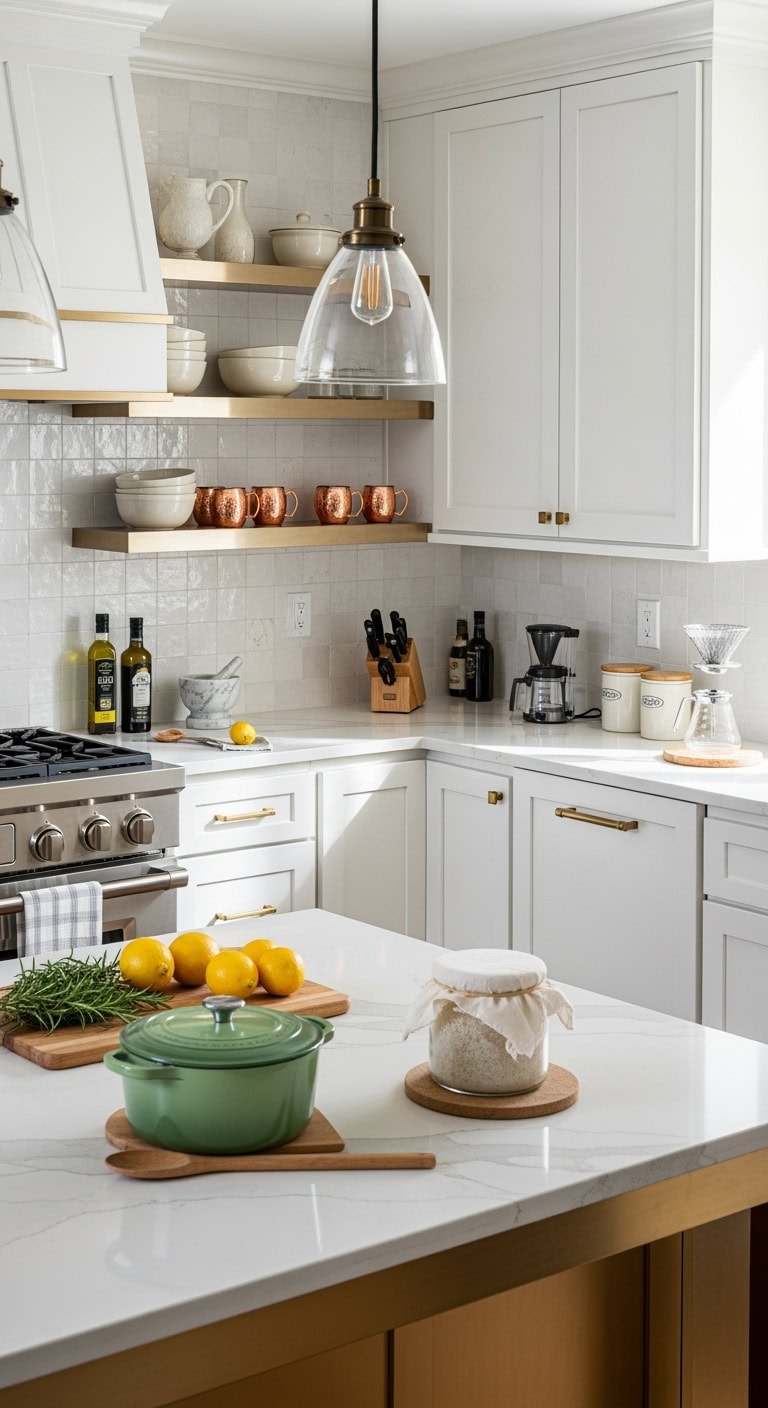 kitchen feet fashion statement