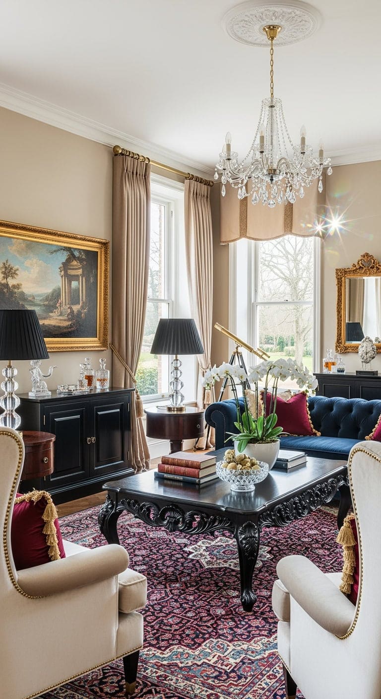 ornate tufted velvet elegance