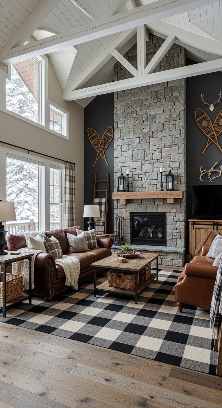 upscale rustic buffalo check