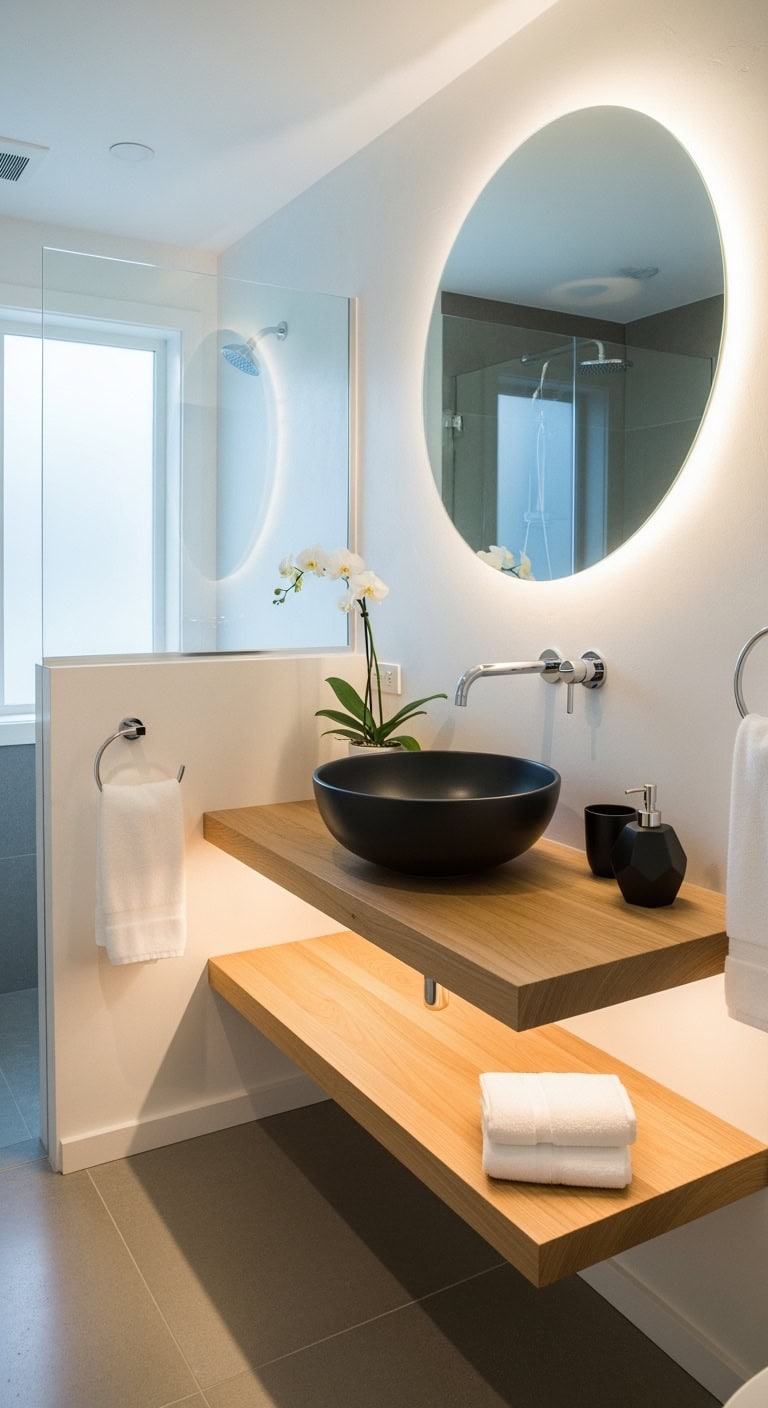 elegant minimal sophisticated powder coated basin