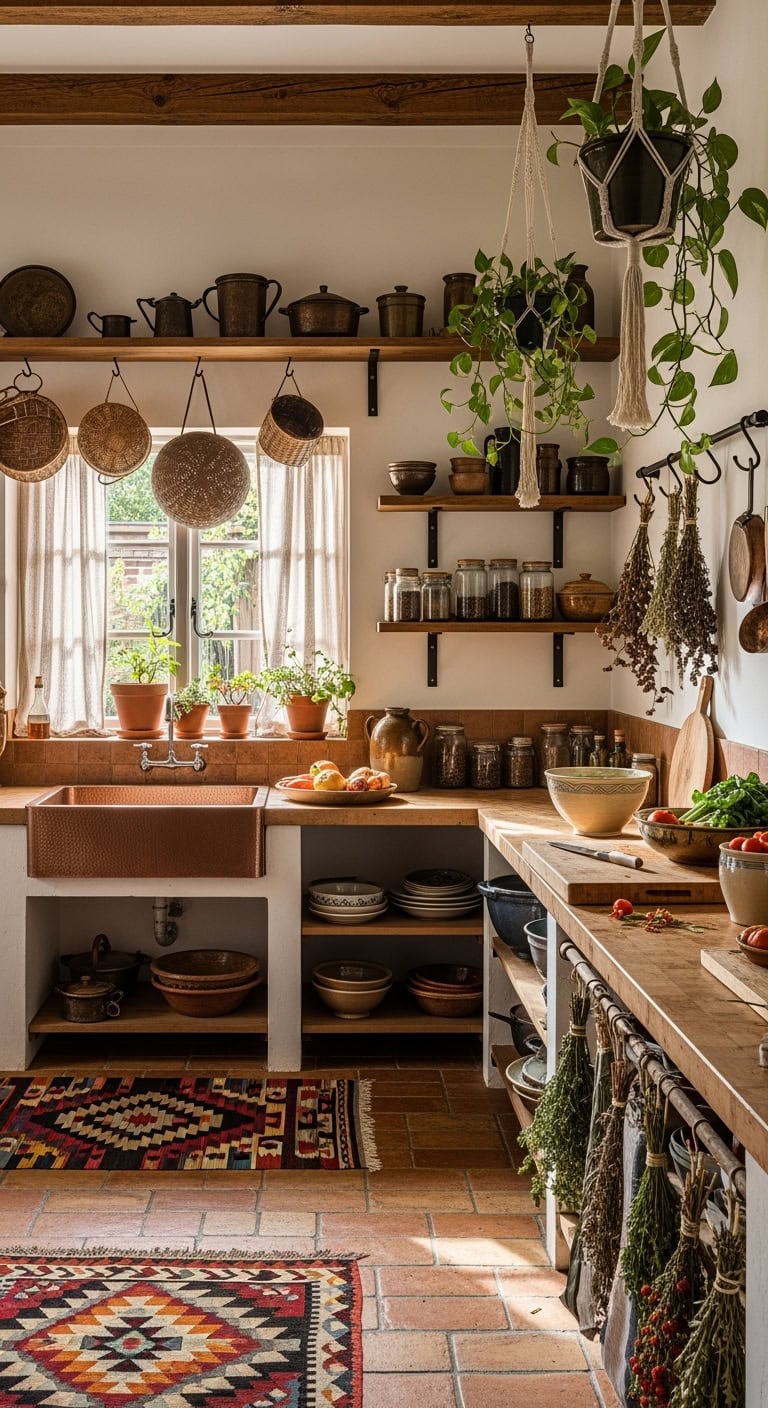 collected vibrant earthy curated