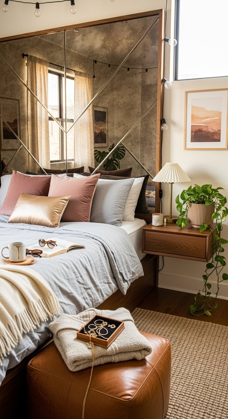 infinity room reflective visual illusion