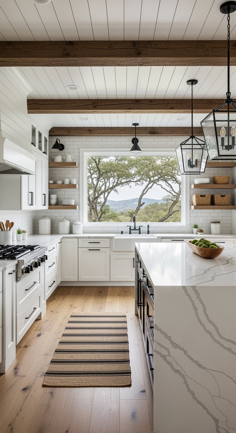 refined rustic modern farmhouse