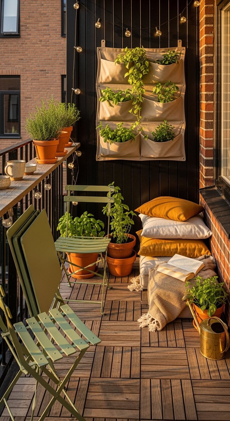 cozy urban oasis in miniature