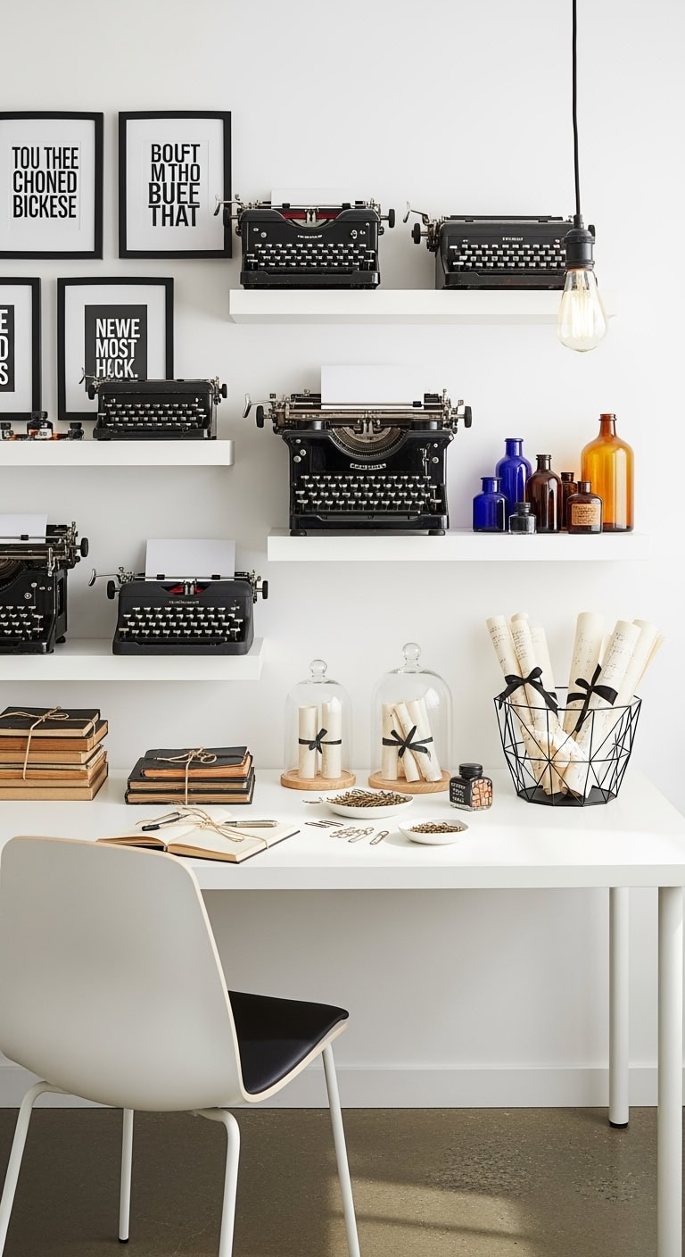 vintage literary minimalist nostalgic