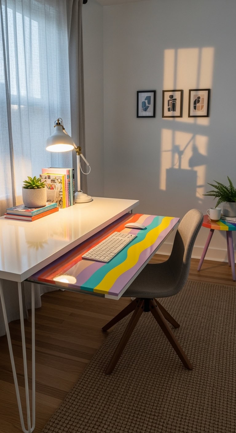 vibrant captivating eye catching artistic