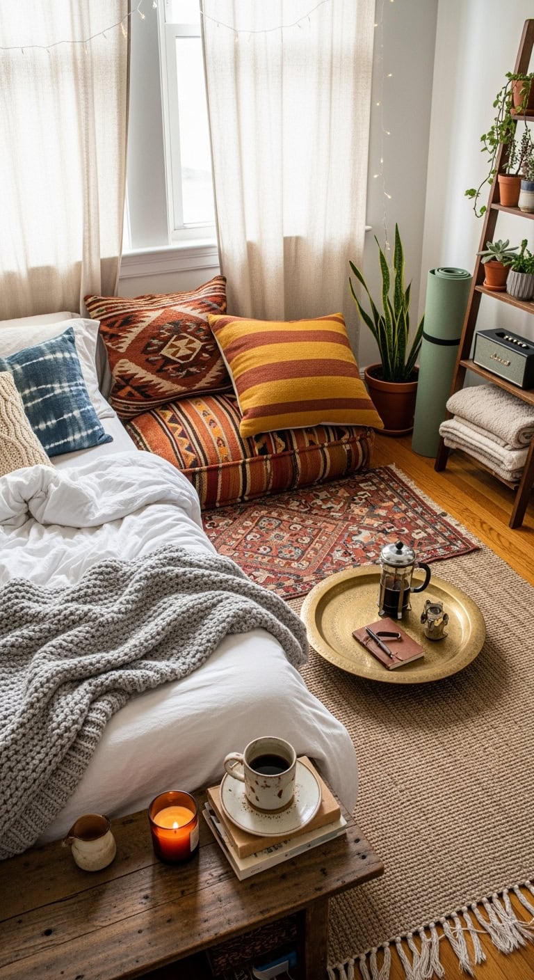cozy moroccan corner hideaway