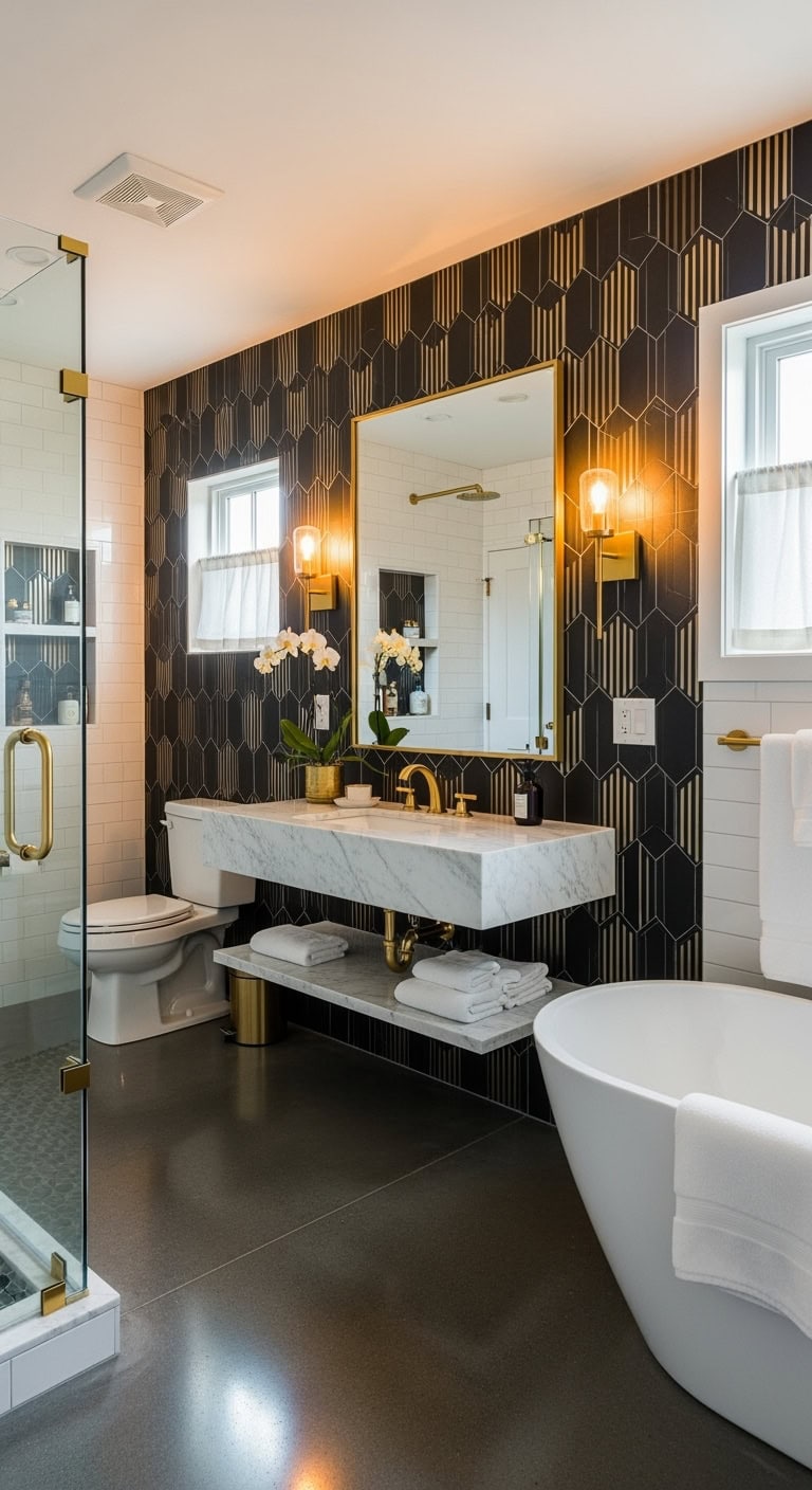 geometric luxurious dramatic harmonious