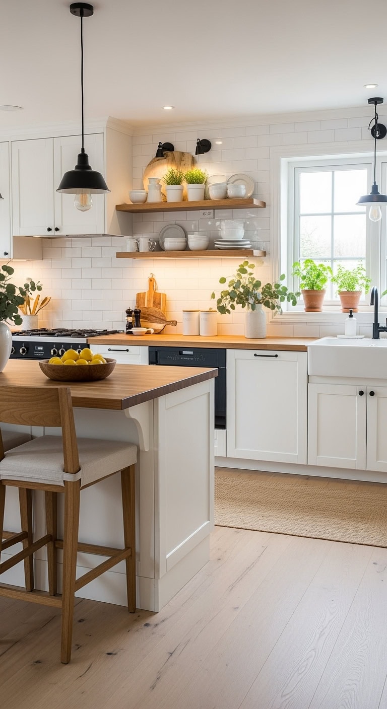 scandinavian chic kitchen design