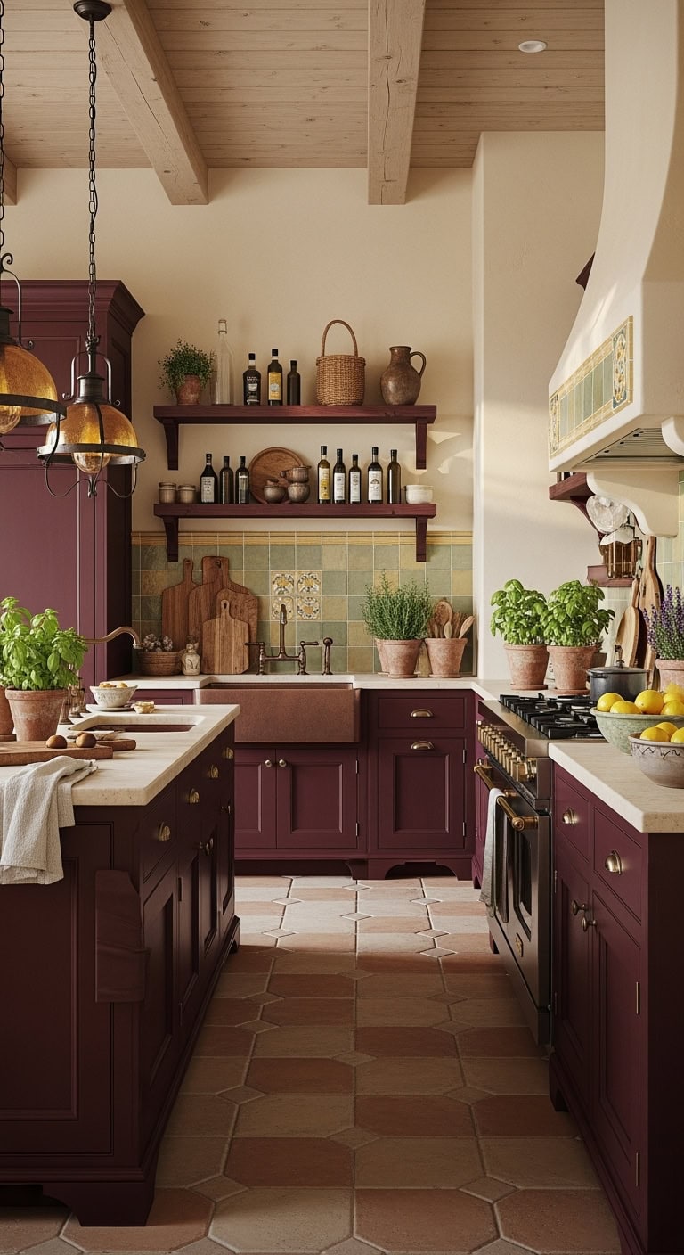 tuscan villa kitchen inspiration