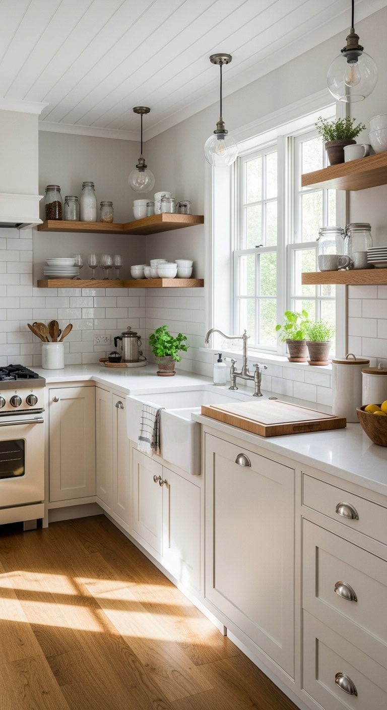 shaker style kitchen simplicity