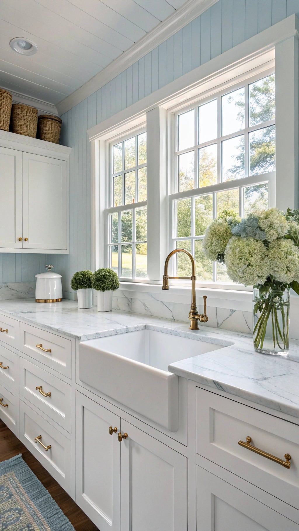 coastal elegance in blue