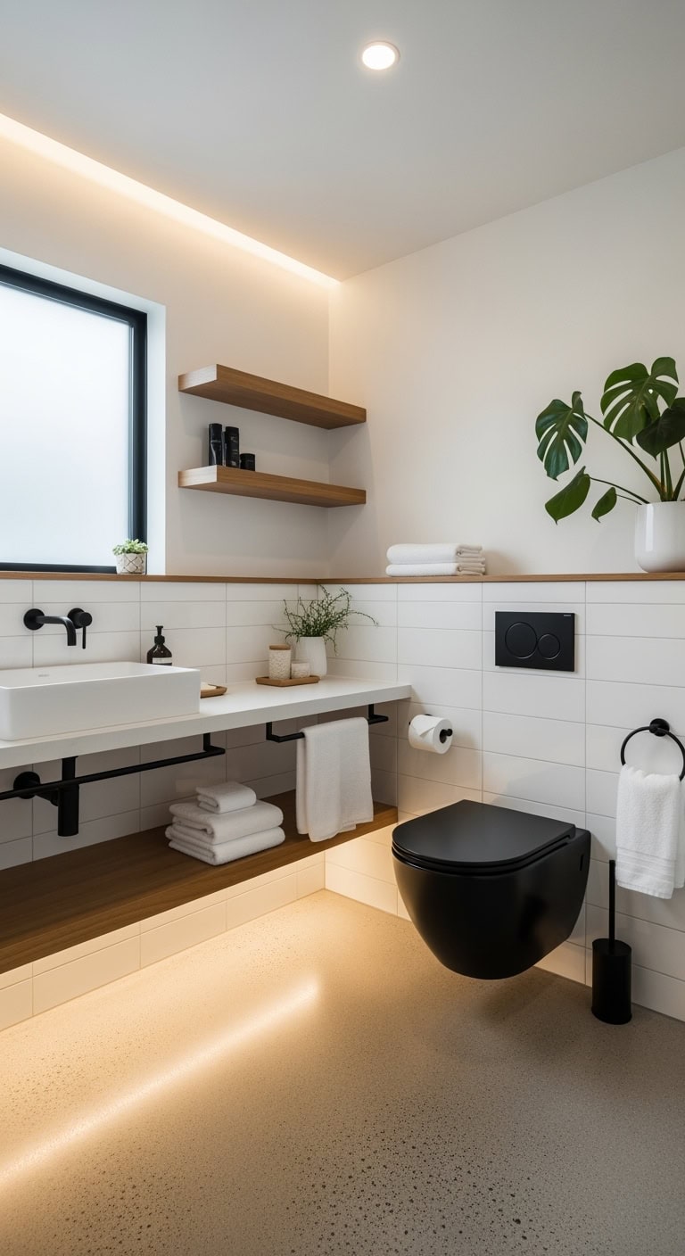 minimalist sophisticated dramatic balanced