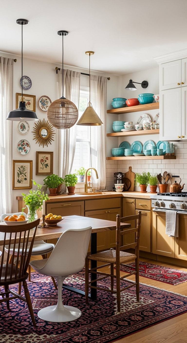 eclectic kitchen design tips