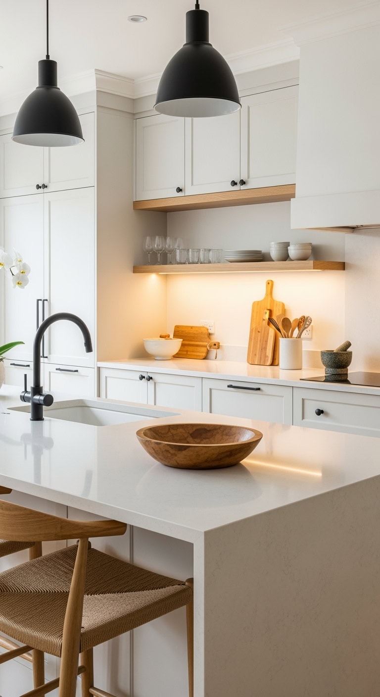 minimalist zen kitchen design