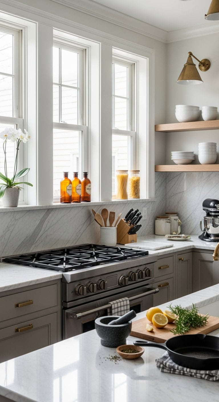 luxurious customizable window sill styling