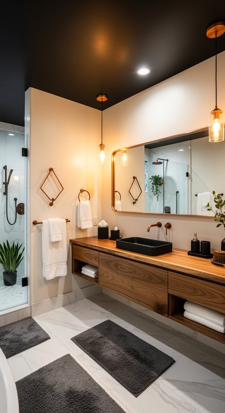 moody metallic minimalist sophisticated