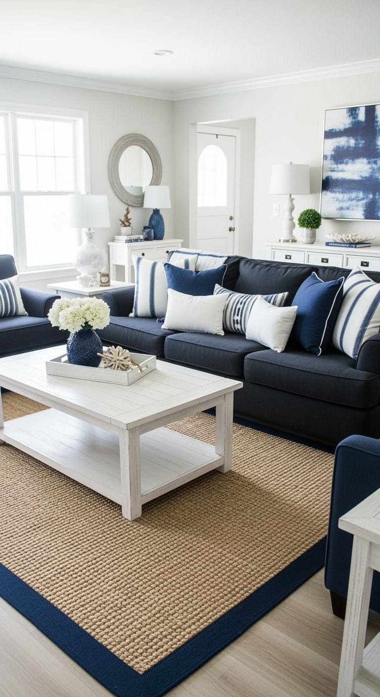 coastal black navy white