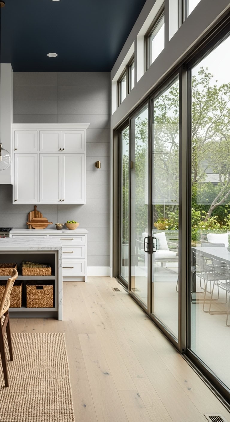 indoor outdoor kitchen entertaining oasis