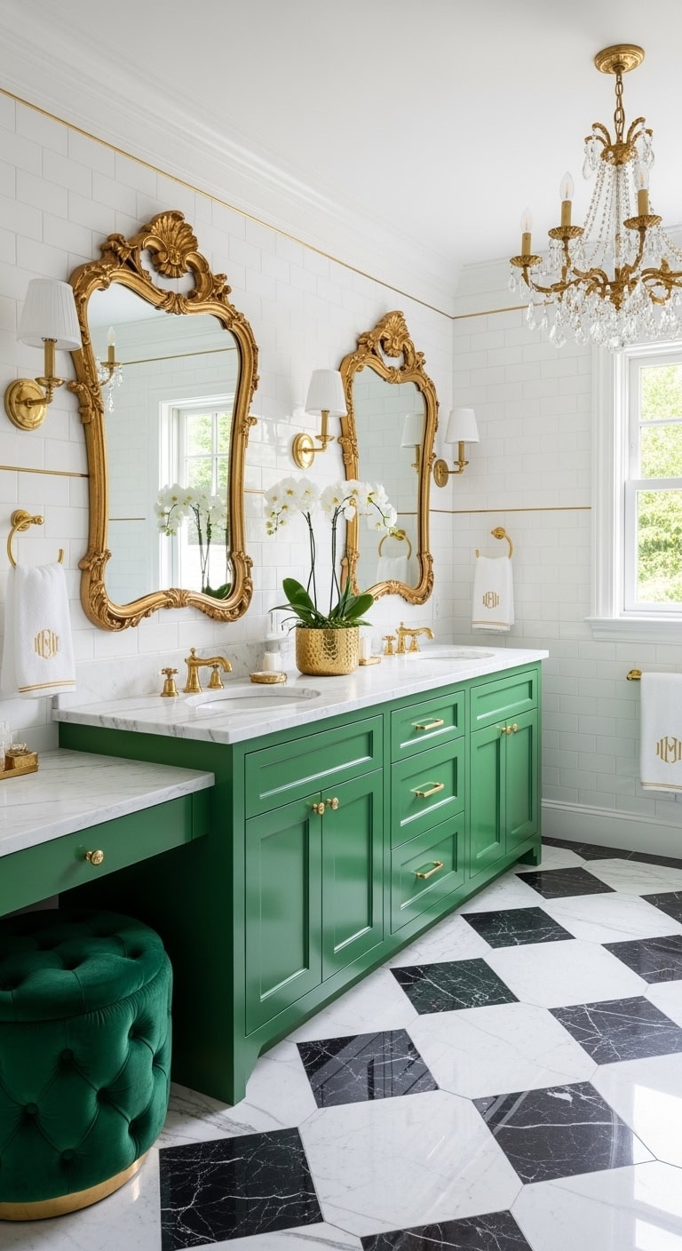 kelly green glamorous hollywood vanity