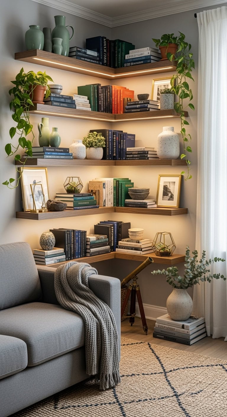 versatile eye catching personalized display corner