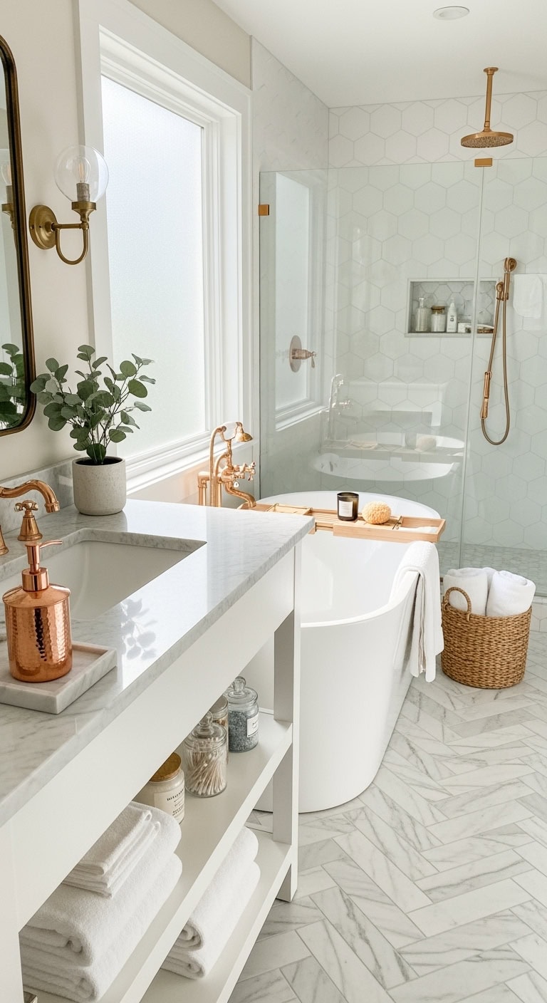 chic trendy artisanal copper dispensers