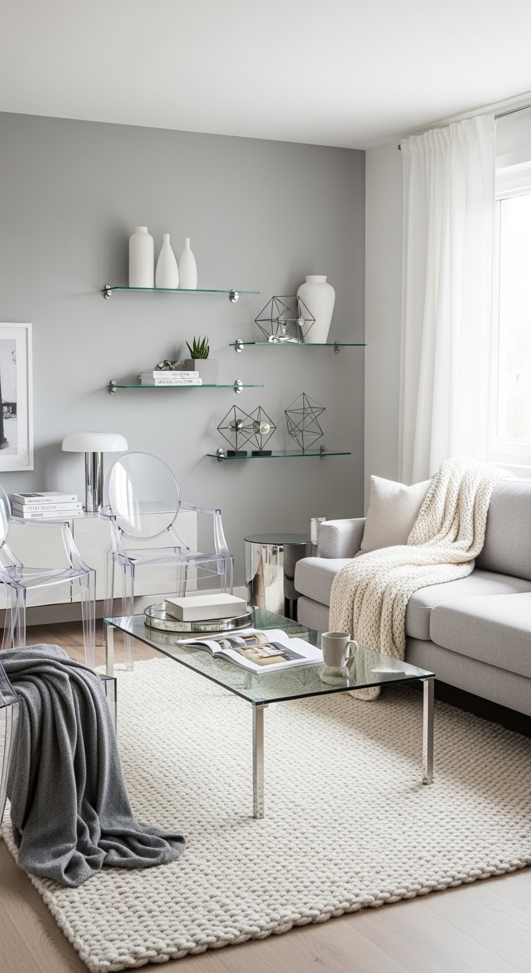 sleek airy minimalist cozy