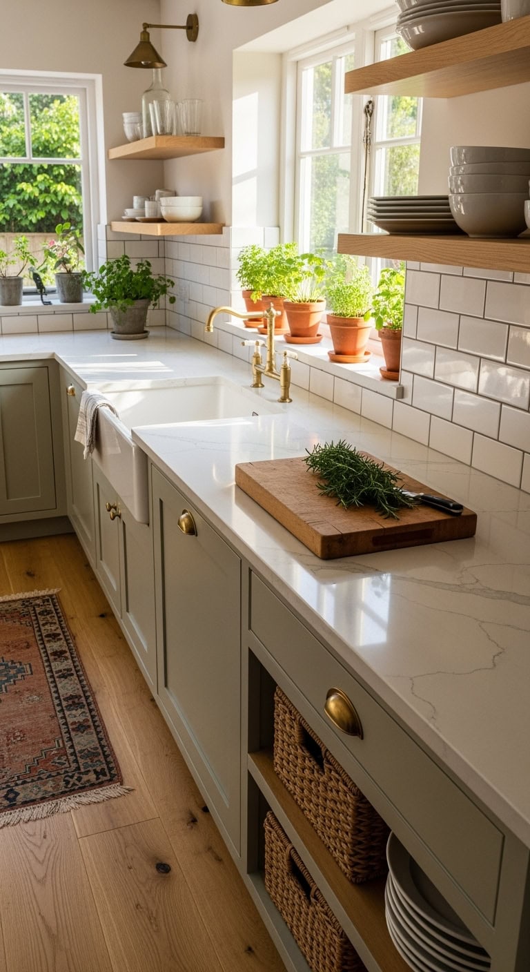 timeless clean lined purposeful shaker kitchen