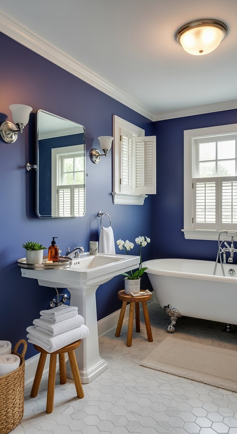 luxurious cozy sophisticated bathroom transformation