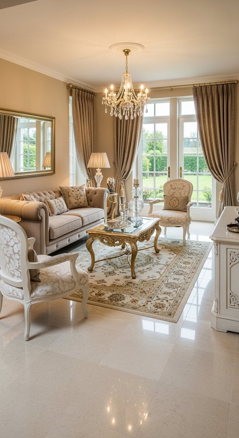 cream beige marble elegance