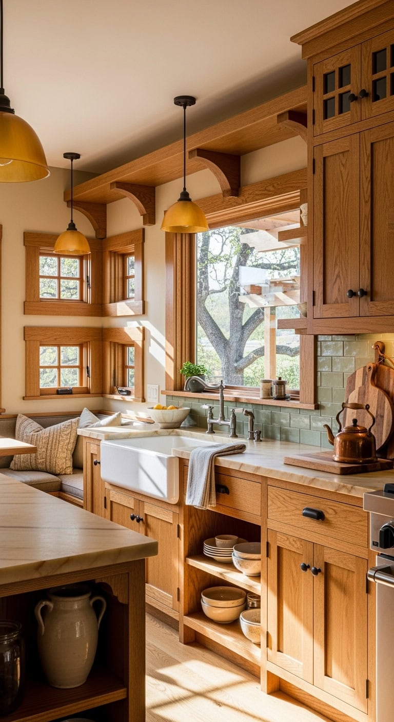 handcrafted artisanal kitchen design