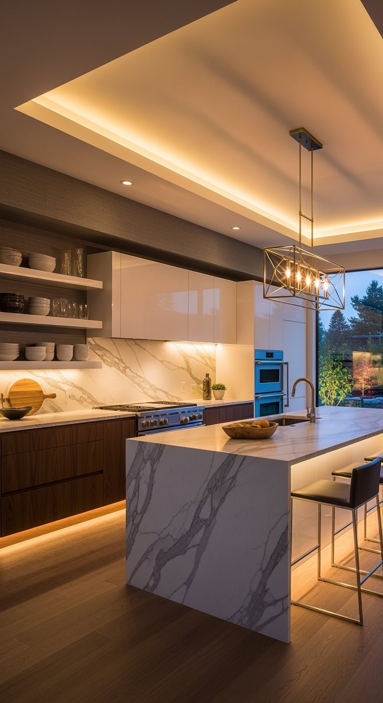 warm layered hidden atmospheric lighting